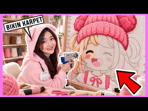 Hobi Baru Aku Bikin Karpet Gambar Karakter Roblox!
