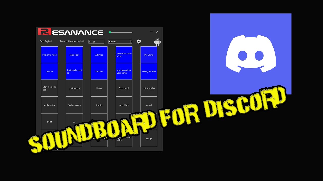 Resanance Soundboard For Discord Totally Free