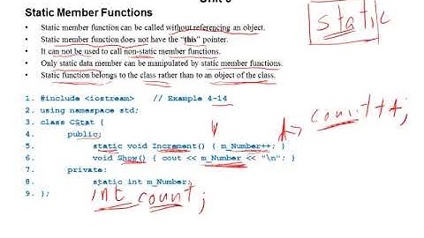 C++ for C programmers (Chapter 4 Unit 9)