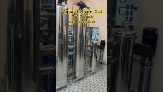 Isi Ro Plant by Aqua filter #business #trending #startup #roplant #youtuber