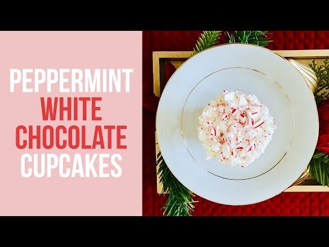 peppermint-white-chocolate-cupcakes-🎄-christmas-dessert-recipe