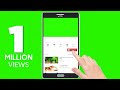 Subscribe Button And Bell Icon Green Screen | 2020 Model Android Phone