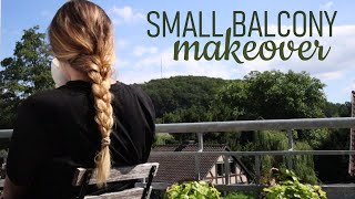 Balcony Diaries 🌤/ Balcony makeover ✨️ / season / small balcony deco ideas