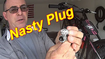 Mini Bike Maintenance - How To Replace The Spark Plug Monster Moto MM-B80