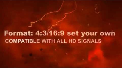 84 Inch Electric Motorised HD Projector Screen 4:3 native  16:9 With Remote