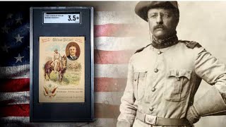 My Pre-War Presidential Showcase | Theodore Roosevelt Vintage Trading Cards