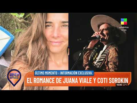Romance inesperado: Juana Viale y Coti Sorokin, juntos