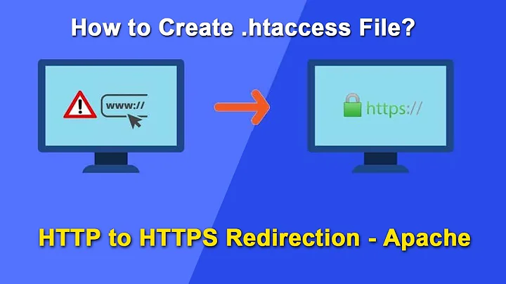 How to Create .htaccess File | HTTP to HTTPS Redirection - Apache | .htaccess redirect 301 code