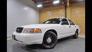 2010 Ford Crown Victoria Police Interceptor, White, 117k Miles, Stk: R-7561