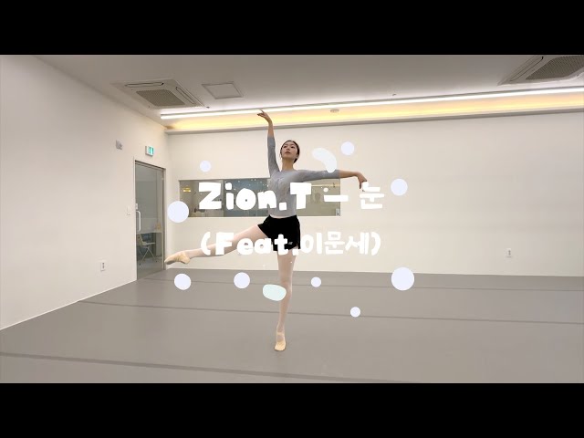 [TUTORIAL] Zion.T 자이언티 - 눈 (Feat.이문세) | KIM CHAERIN Dancer