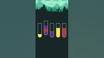 water sort puzzle game #puzzle #games #shorts