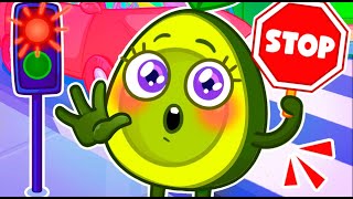 Avocado Baby, How To Cross The Street Safely? More Road Safety Tips By Pit & Penny Stories