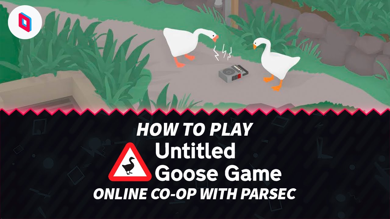 Two Player Untitled Goose Game | Sticker