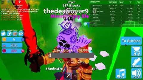 How To Rebirth Quickly In Mining Simulator(Roblox)