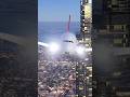 Qantas A380: Approach to Dubai International Airport via the Burj Khalifa