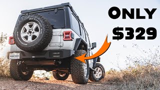 $329 Jeep JL Rear Bumper | NEW DESIGN