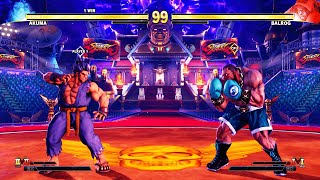 Shin Akuma vs Balrog (Hardest) Street Fighter 5.| Epic Battle