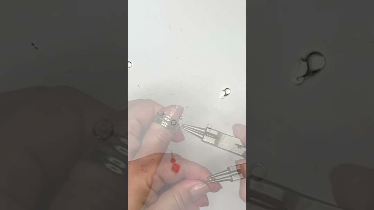 DIY Stitch Markers with Beads 