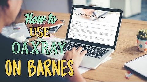 How to use OAXRAY on  Barnes and Nobel for amazon fba sellers working from home