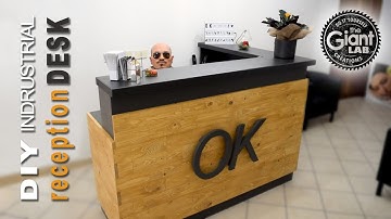 INDUSTRIAL Reception DESK // Scrivania Reception Stile Industriale