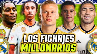 LOS 5 FICHAJES MILLONARIOS DEL REAL MADRID PARA EL FUTURO  *GALÁCTICOS 2.0*