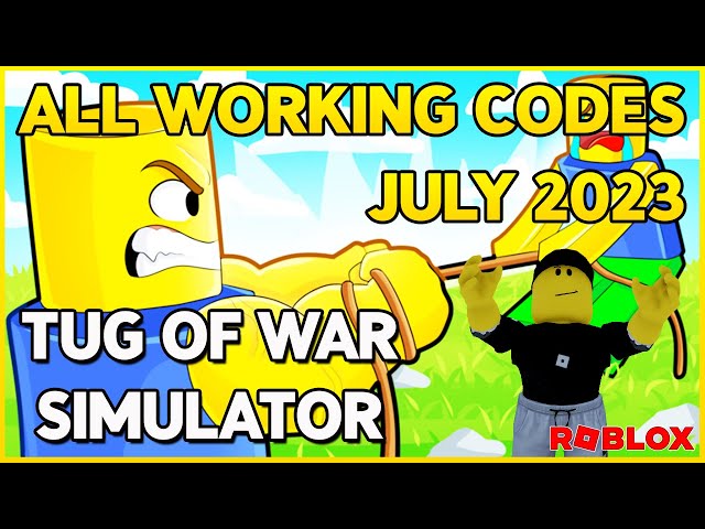 Working Codes For Tug Of War Simulator On Roblox 