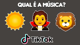 ADIVINHE A MÚSICA DO TIK TOK COM EMOJIS 🎵🎼🔊 | Desafio Musical #2