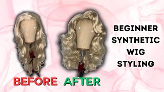 Beginner Synthetic Wig Styling for Drag Queens