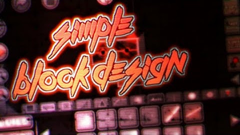 GLOW BLOCK DESIGN GUIDE | Geometry Dash 2.11 Creator