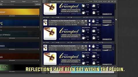 Sample Modeling Trumpet - Room Placement/Reverb Test