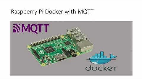 Environmental  Dashboard Raspberry Pi Setup Docker with Mqtt