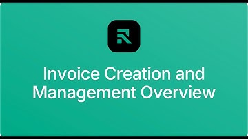 Invoice Creation and Management Overview