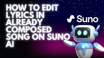 How to edit lyrics in already composed song on Suno AI - Full Tutorial (2025)