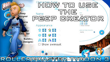 How to make your own People - RCT3