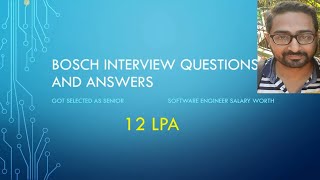 Bosch Interview Questions and Answers(Embedded)|| Bosch interview experience #bosch screenshot 4