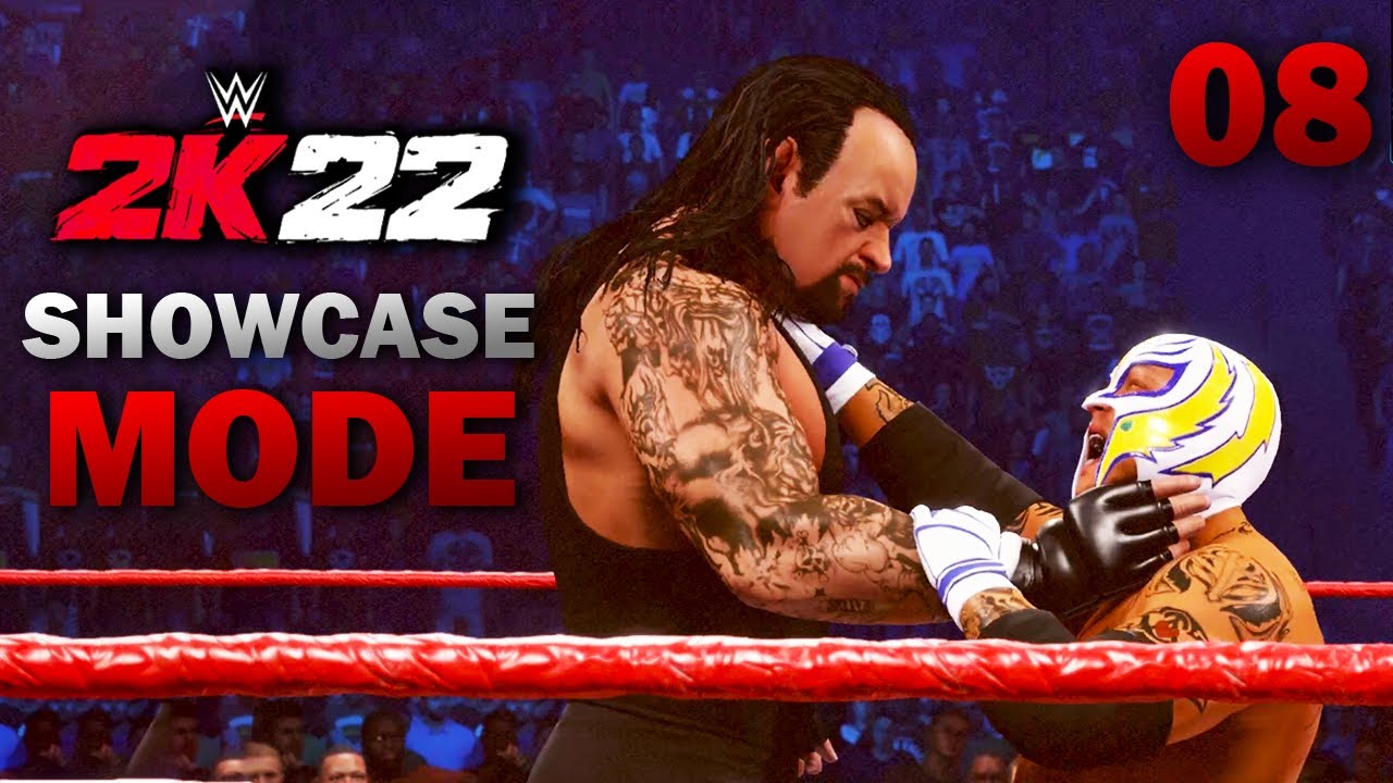 WWE 2K22 - SHOWCASE 08 - REY MYSTERIO VS UNDERTAKER (ROYAL RUMBLE