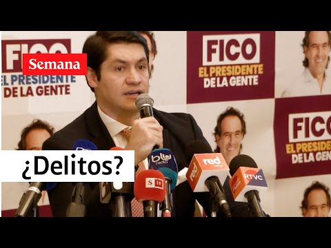 Delitos por los que la campaña de Fico denuncia a integrantes de Pacto Histórico