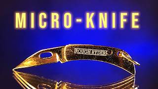 THE SMALLEST KNIFE EVER? | Rough Ryder micro knife review