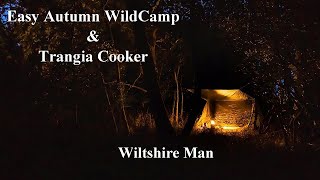 Easy Autumn Wild Camp, Trangia Storm Cooker 27, Bike packing, New kit test.Wiltshire Man