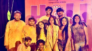 HOLI celebrations at Annapurna College of Film and Media, Hyderabad - March 2024