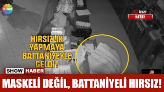 Maskeli Değil, Battaniyeli Hırsız