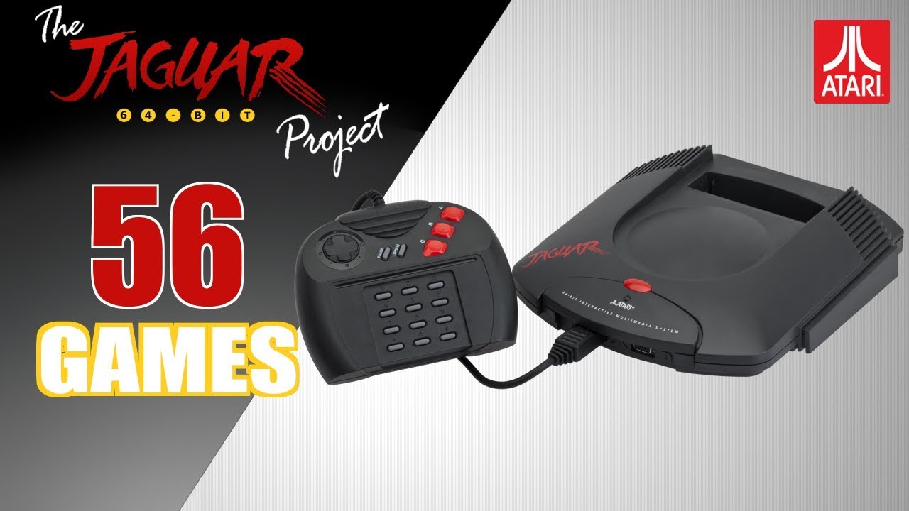 The Atari Jaguar Project All 56 Jaguar Games Every Game Us Eu Jp Youtube