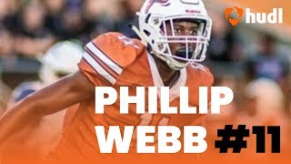 Phillip Webb | Lanier Football | Ultimate Junior Highlights
