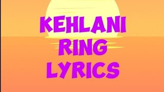 Kehlani - Ring Solo Version Lyrics