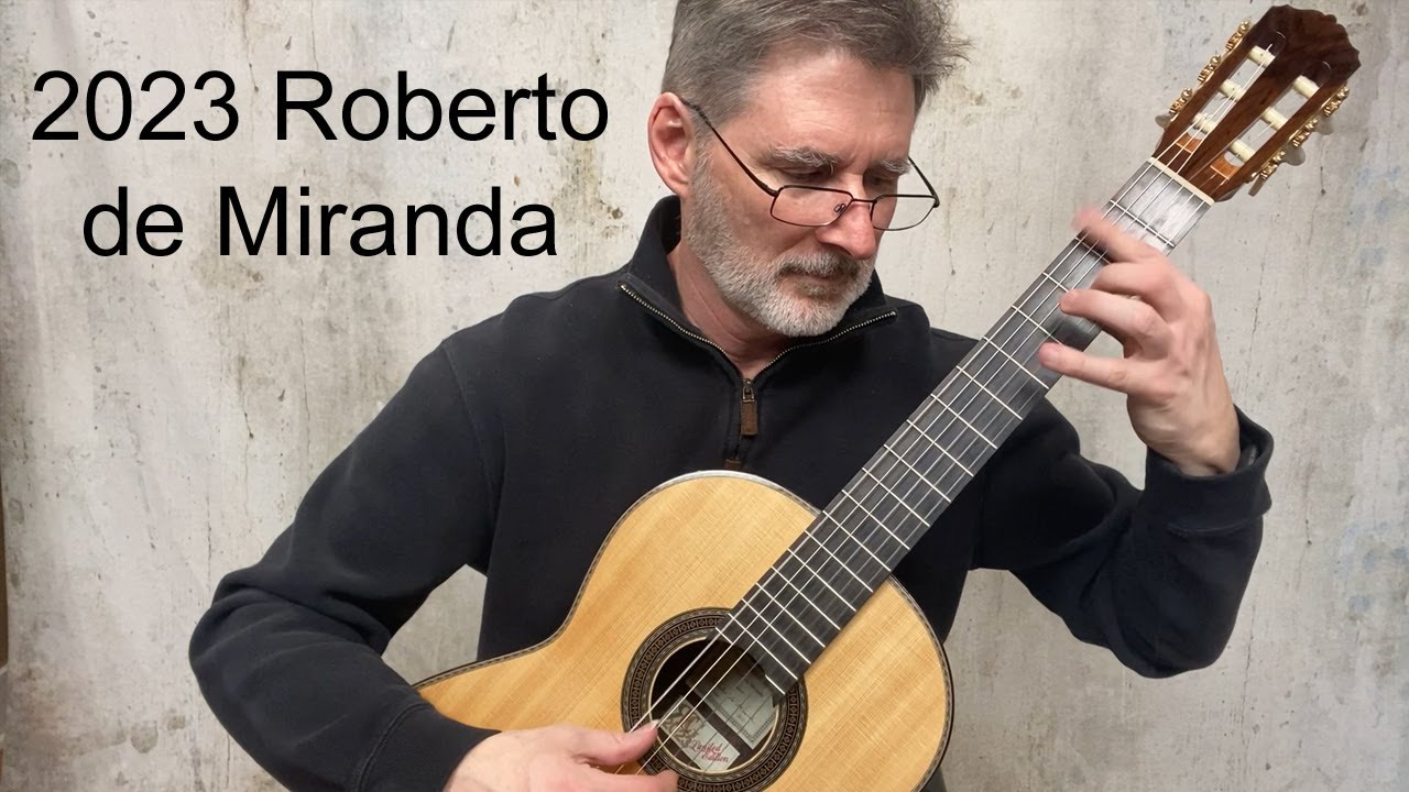 SOLD - 2023 Classical Guitar by Luthier Roberto de Miranda