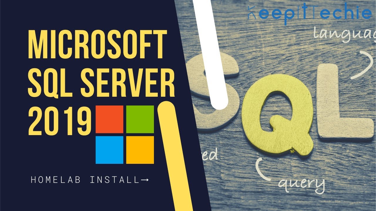 Microsoft SQL Server Download & Install for your Home Lab YouTube