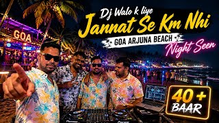 Goa Beach Arjuna Beach Night  View  Goa Part2