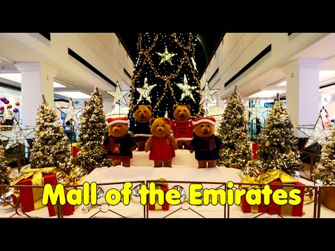 Mall of the Emirates | Winter Wonderland & Christmas Decorations | Dec 2021