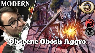 Obscene Obosh Aggro | Modern [MTGO] | MonoRed Obosh | Modern