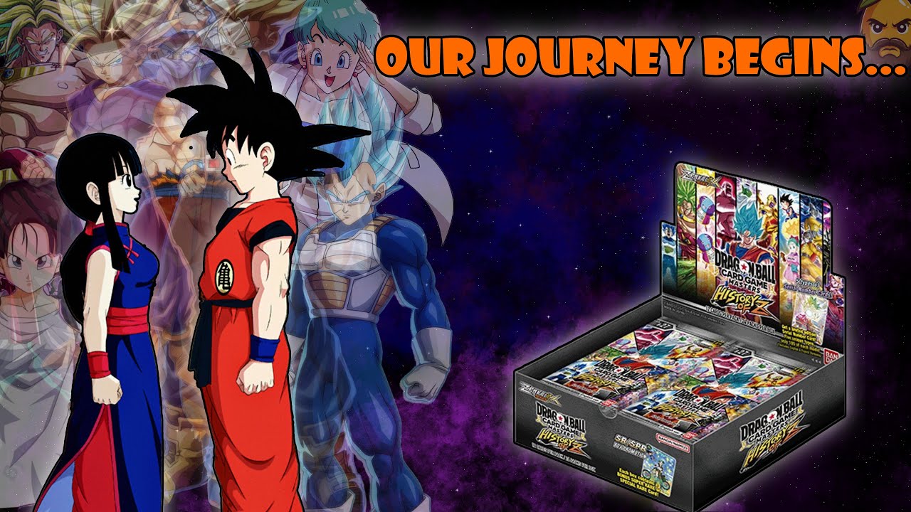 *NEW* History of Z Booster Box Opening! Dragon Ball Super Card Game Masters!